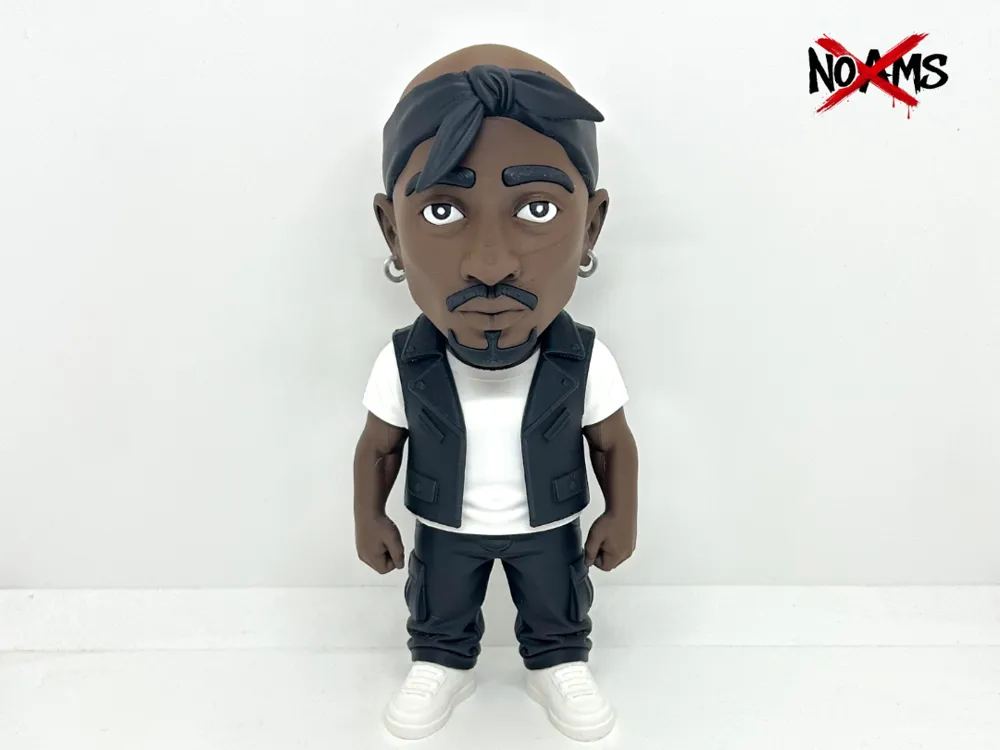 Accesorio para impresora 3D: Tupac Shakur - No AMS. Referencia del modelo original.