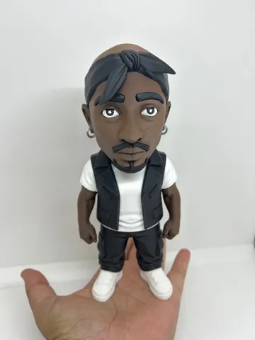 Accesorio para impresora 3D: Tupac Shakur - No AMS — vista de referencia 3