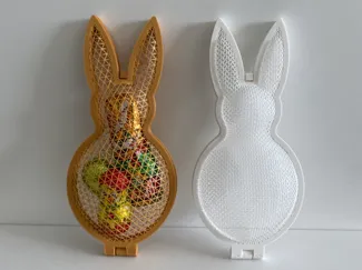 Thermoformed easter bunny
