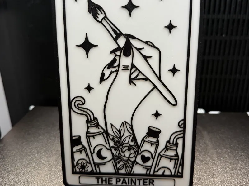 The Painter tarot card 