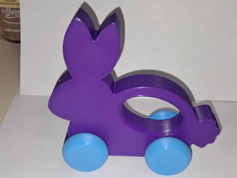 Rolling Bunny Toddler Toy