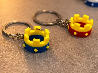 Portachiavi Corona / collezione Clash Royale