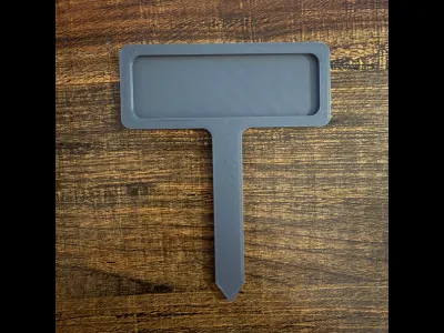 Blank Garden Marker | Custom 3D Print 3MF