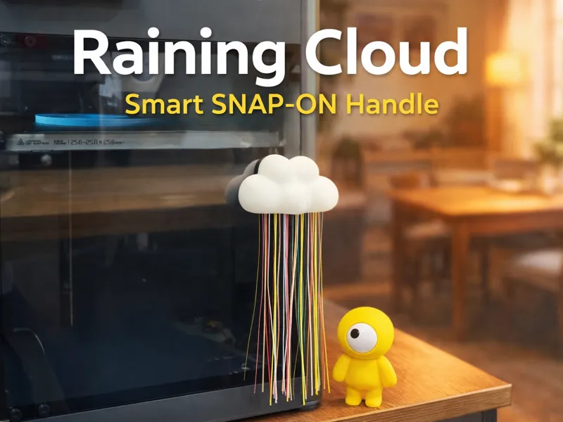 Raining Cloud Snap-On Door Handle 400 Purge Lines