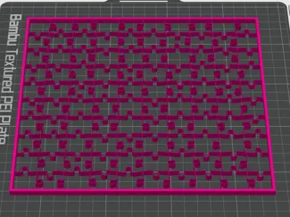 Negative Puzzle Frame space 0.6 mm or 0.2 mm