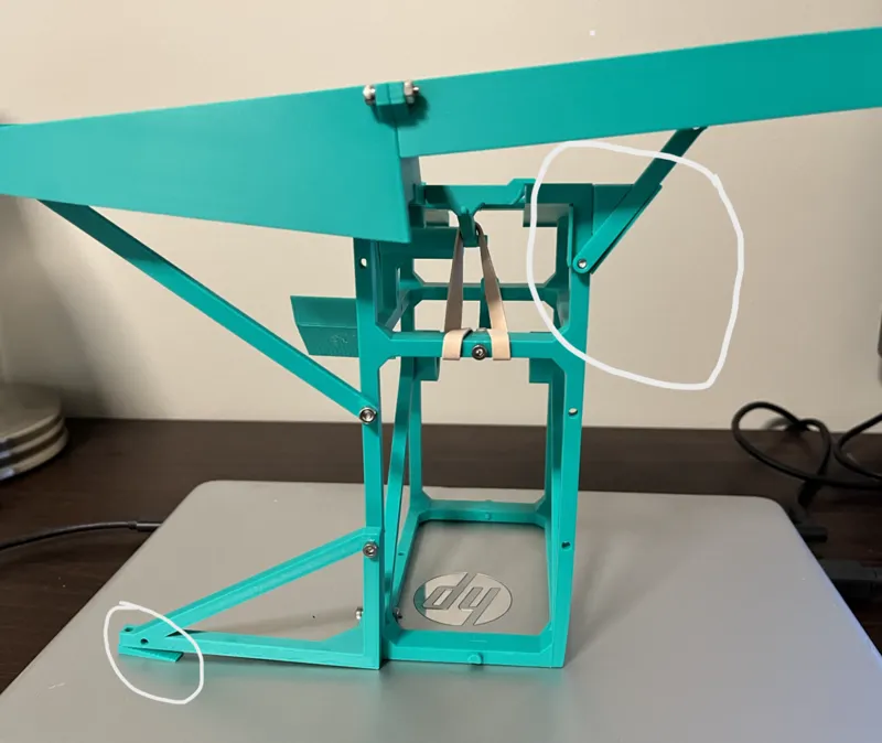 Golf ball Dispenser Brace