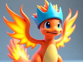 Flame lizard 