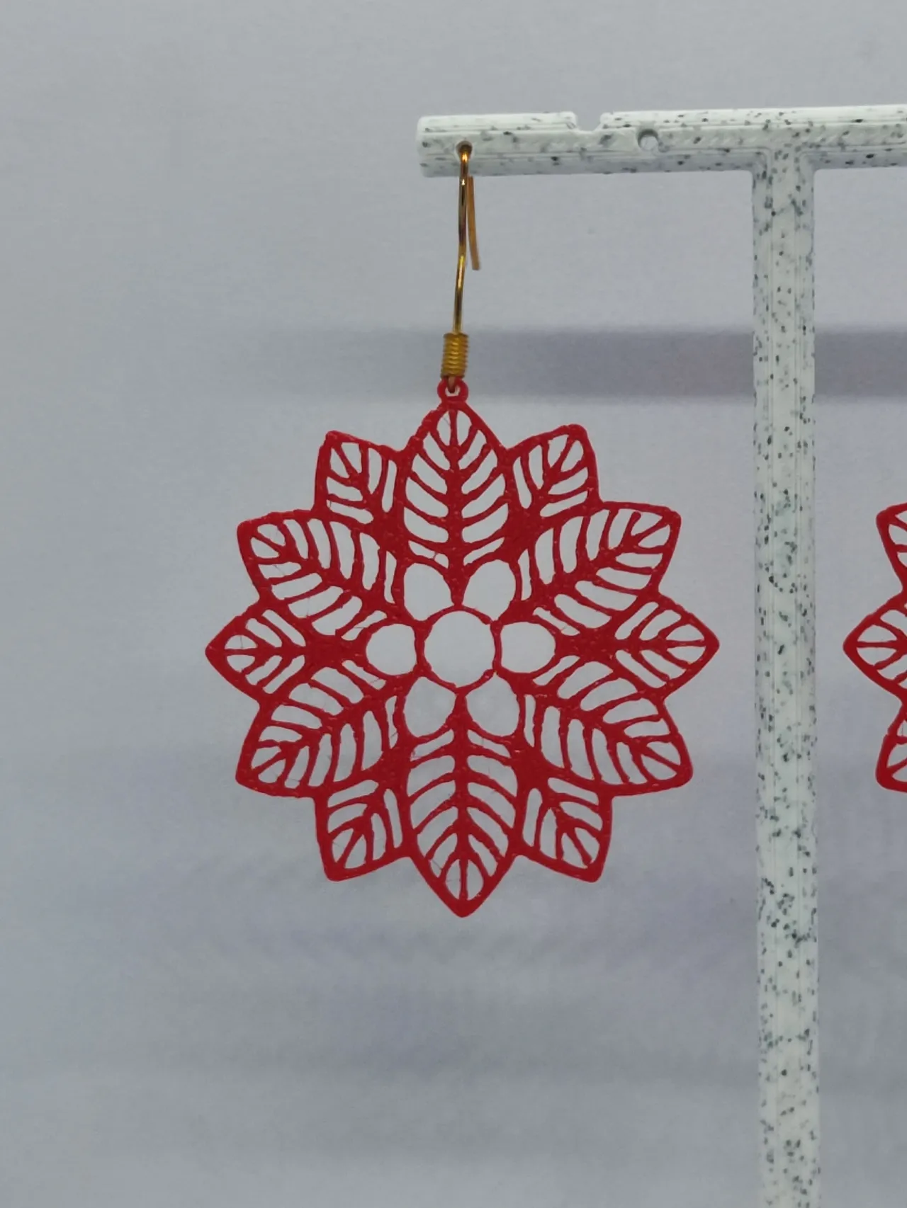 Aretes Flor de Invierno view 4