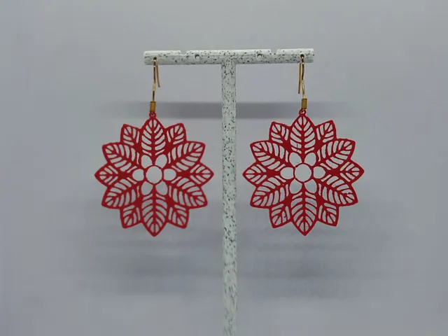 Aretes Flor de Invierno
