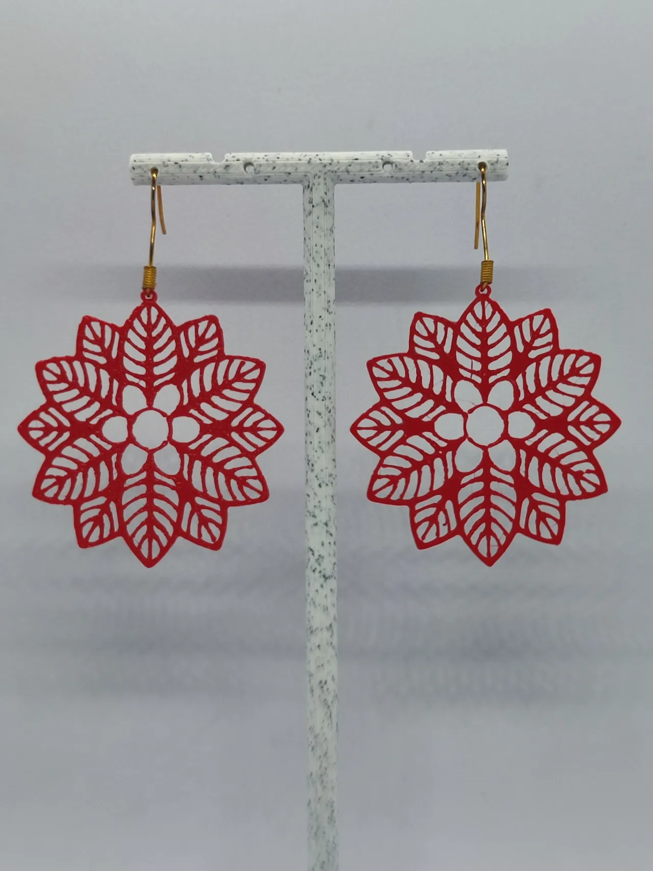 Aretes Flor de Invierno view 3