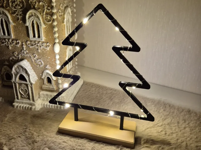 Weihnachtsbaum beleuchtet