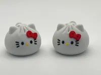 普通表面包子凯蒂猫钥匙扣0.16mm 层高, 2 层墙, 8% 填充