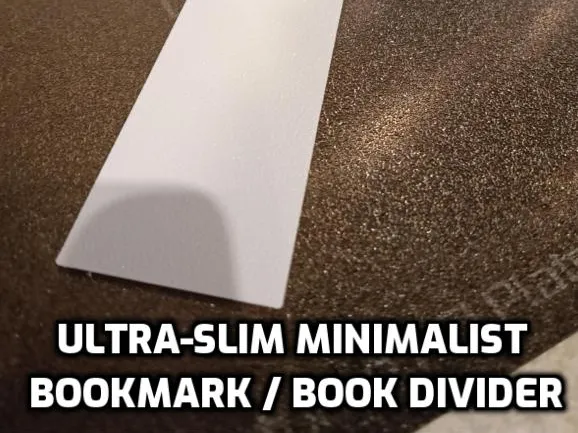 Ultra-Slim Minimalist Bookmark / Book Divider