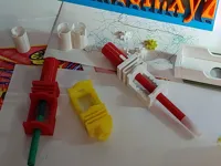 Plotter upgrade kit with tool adapters