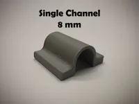 Single 8 mm cable, 0.2mm layer, 2 walls, 15% infill