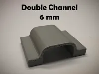 Double 6 mm cables, 0.2mm layer, 2 walls, 15% infill
