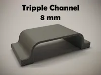 Tripple 8 mm cables, 0.2mm layer, 2 walls, 15% infill