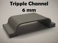Tripple 6 mm cables, 0.2mm layer, 2 walls, 15% infill