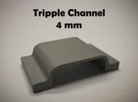 Tripple 4 mm cables, 0.2mm layer, 2 walls, 15% infill