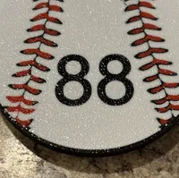 V2- Baseball Bogg Bag Tag 