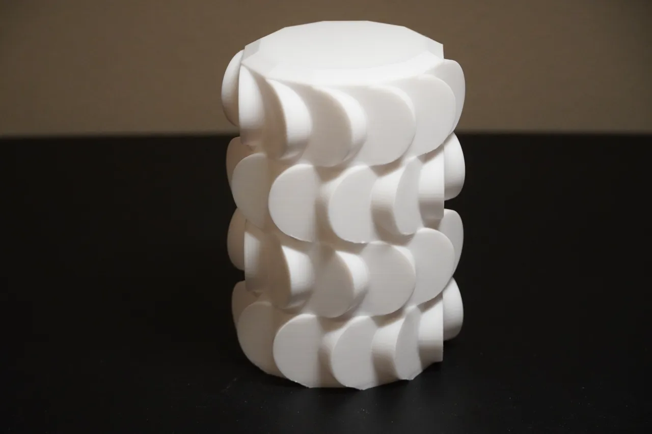 Waved Lamp view 4