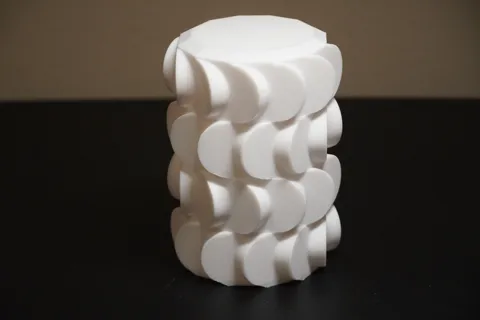 Waved Lamp view 4