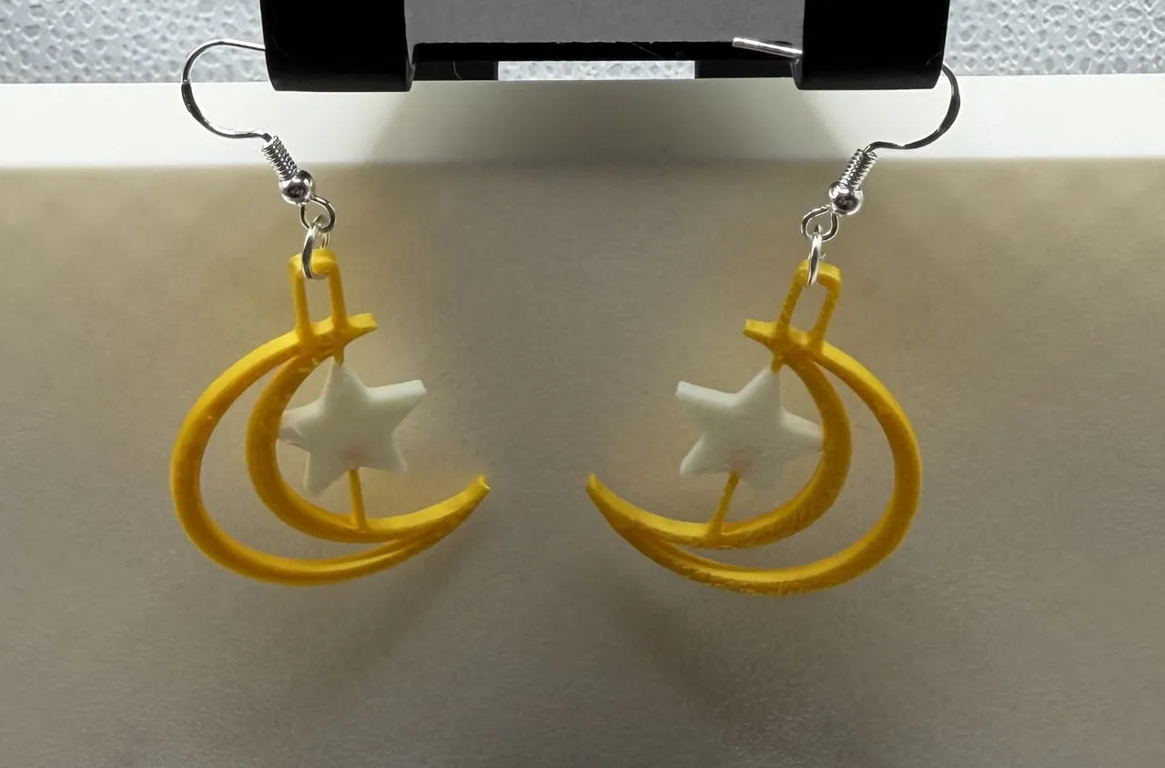 MoonStar Earring view 3
