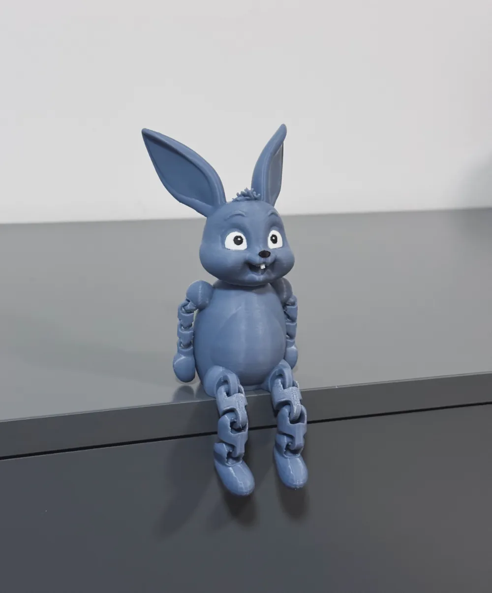 Articulated Easter Bunny - Free 3D Print Model - MakerWorld