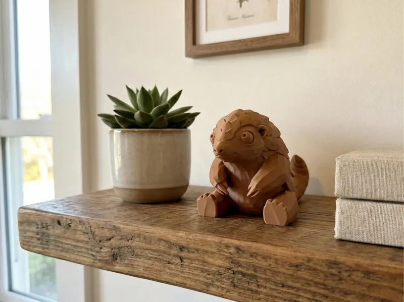 Pango-Pal: The Plump Pangolin Free Commercial Use