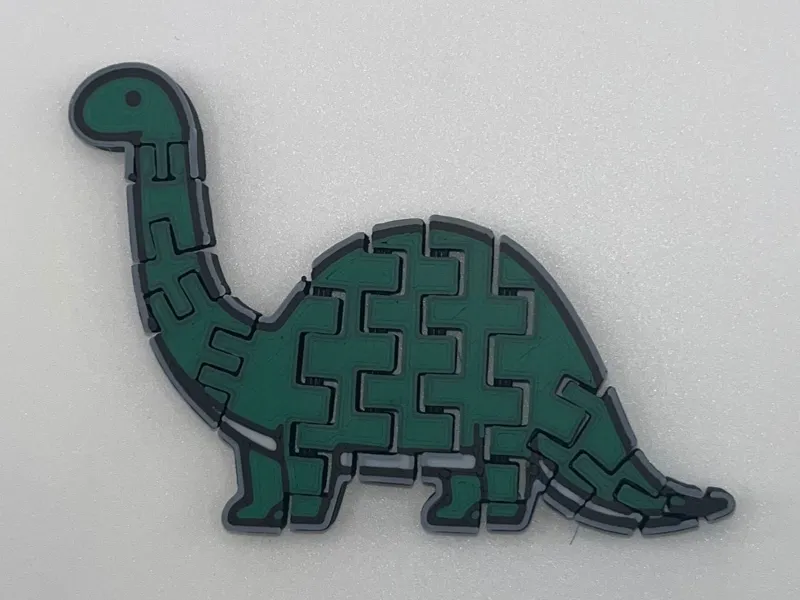Articulated dino design