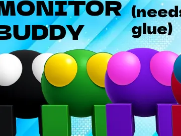 Ball monitor buddy (needs glue)
