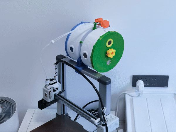A1顶置（兼通用）干燥箱(支持手动进退料&AMS Lite回转轴)