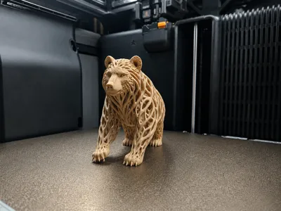 Voronoi Rootwoven Bear 