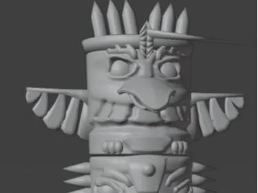 Voodoo Totem from The Messenger game