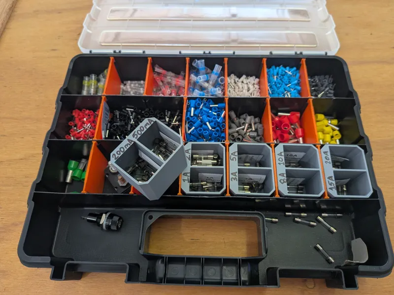 Tactix 310mm Organiser Insert Boxes