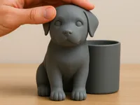 Pot à crayons chien — photo 1