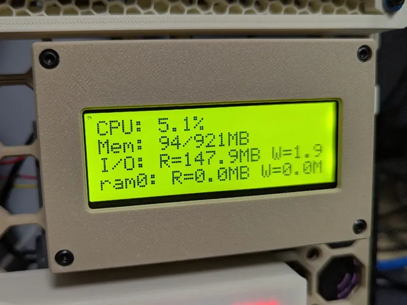 LCD2004 Enclosure for Multiboard/Multiconnect
