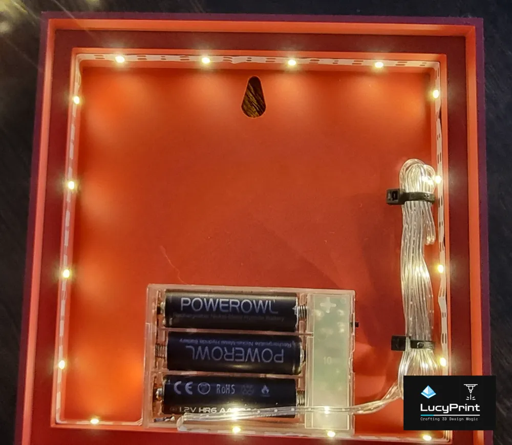 Dinosaur shadowbox by lucyprint makerworld