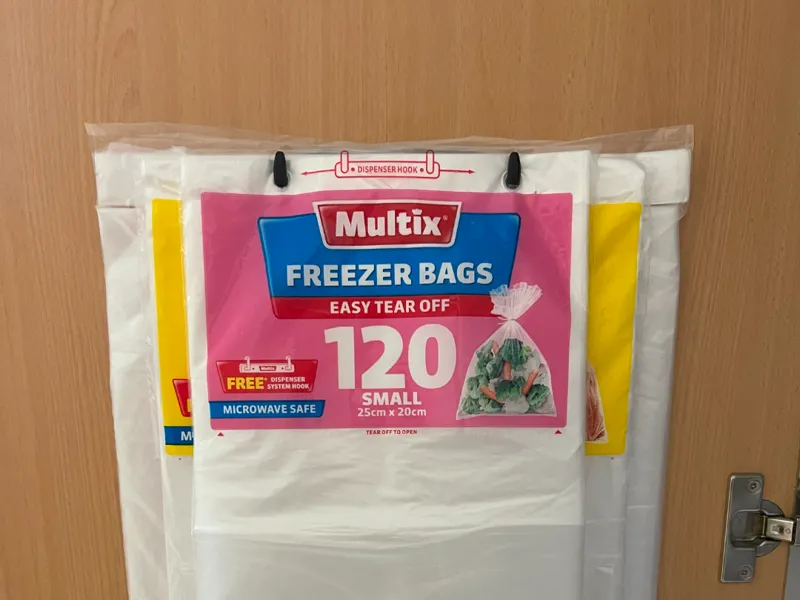 Multix Freezer Bag Dispenser Hook