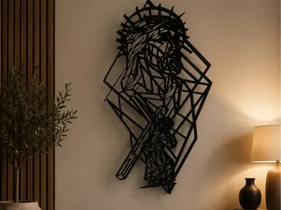 King of Thorns – Geometric Jesus