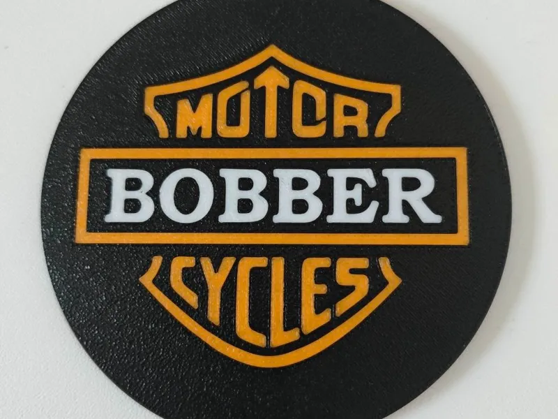 Untersetzer Motor Bobber Cycles