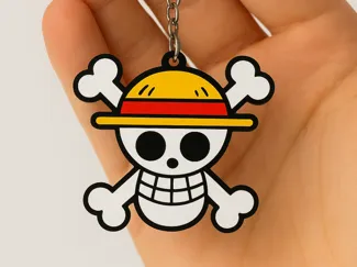 Llavero one piece multicolor