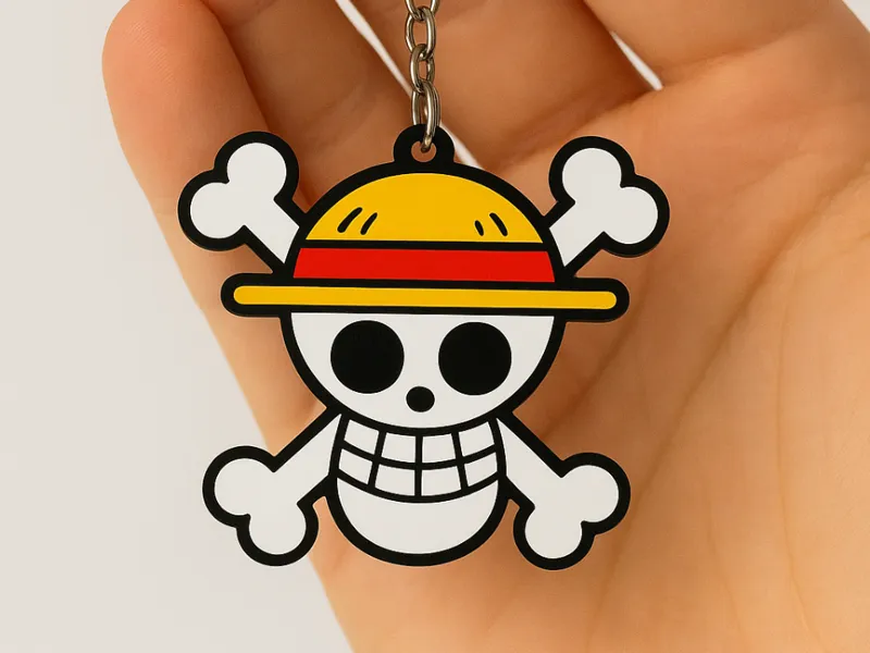 Llavero one piece multicolor