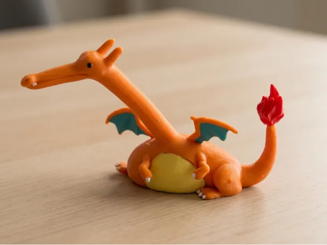 Ugly Charizard dragon pokemon toy