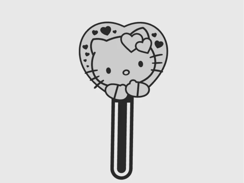 BookMark Hello Kitty Love Cute Kawaii