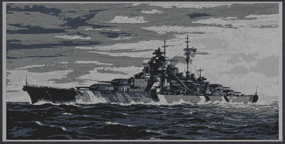 Battleship Bismarck Wallpaper