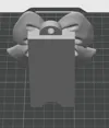 OG Skinny keychain hole, Thicker base