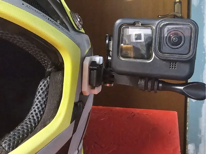Helmet Side Mount for GoPro - (90 Degres forward)