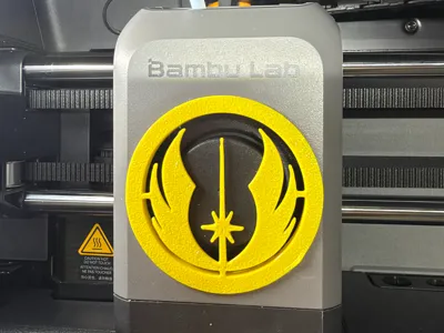 Bambu P2S series Fan Cover - Jedi Logo