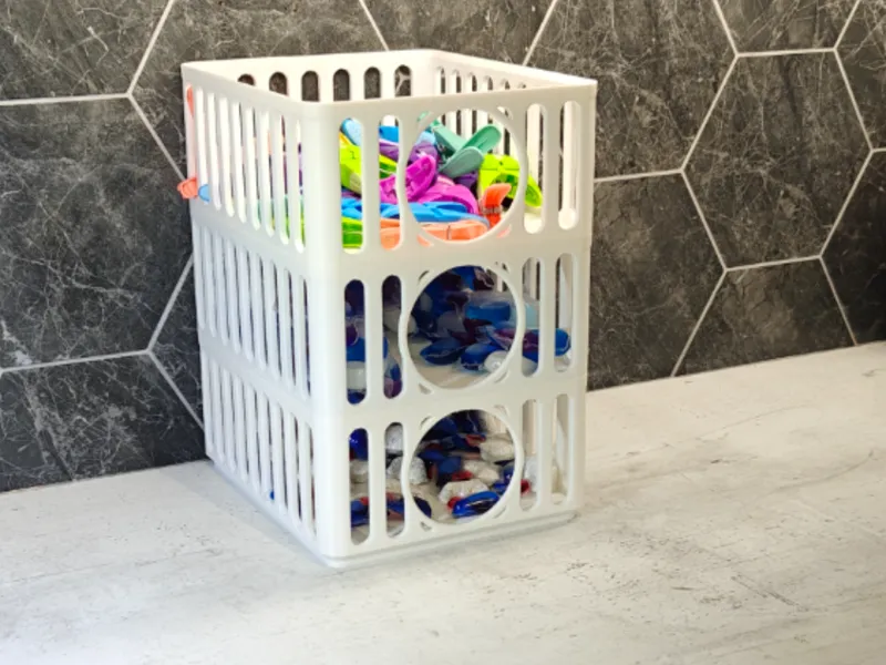 Stackable Dishwasher/Washing machine tablet holder